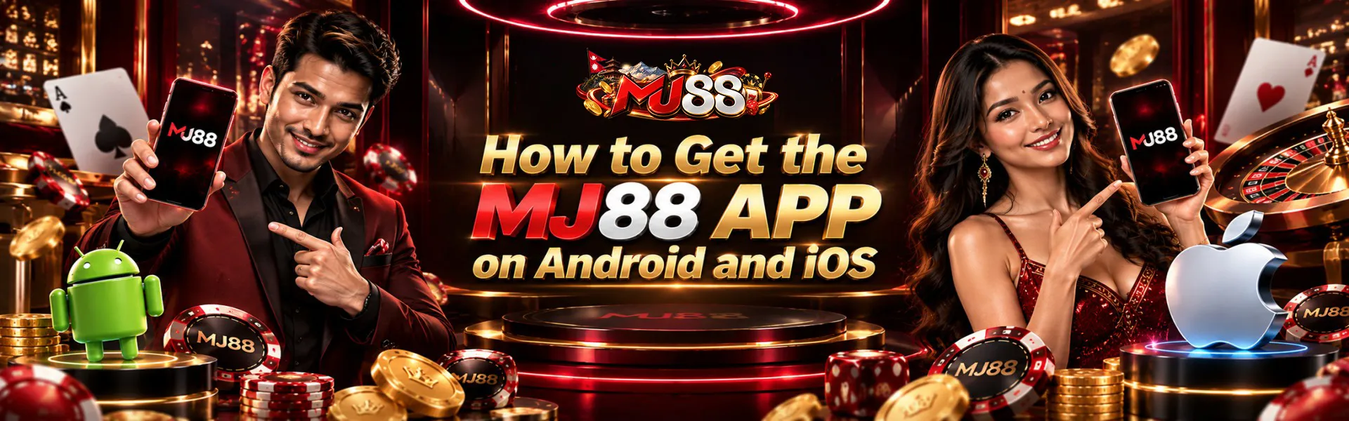 एन्ड्रोइड र iOS मा MJ88 एप कसरी प्राप्त गर्ने?