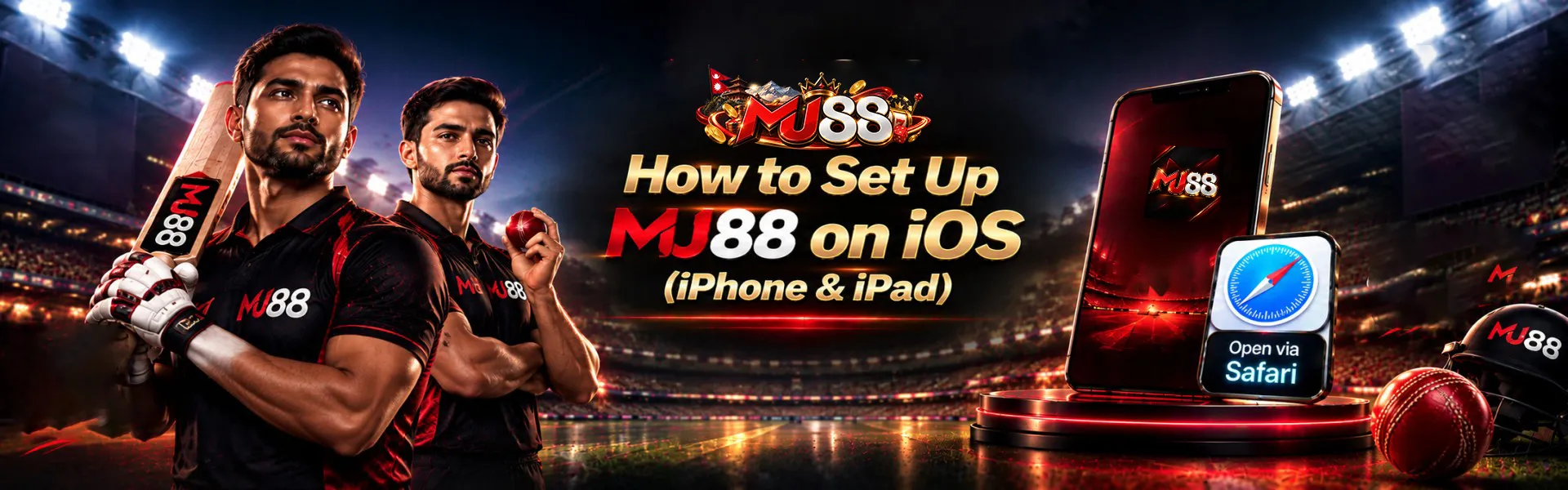 iOS iPhone र iPad मा MJ88 कसरी सेटअप गर्ने
