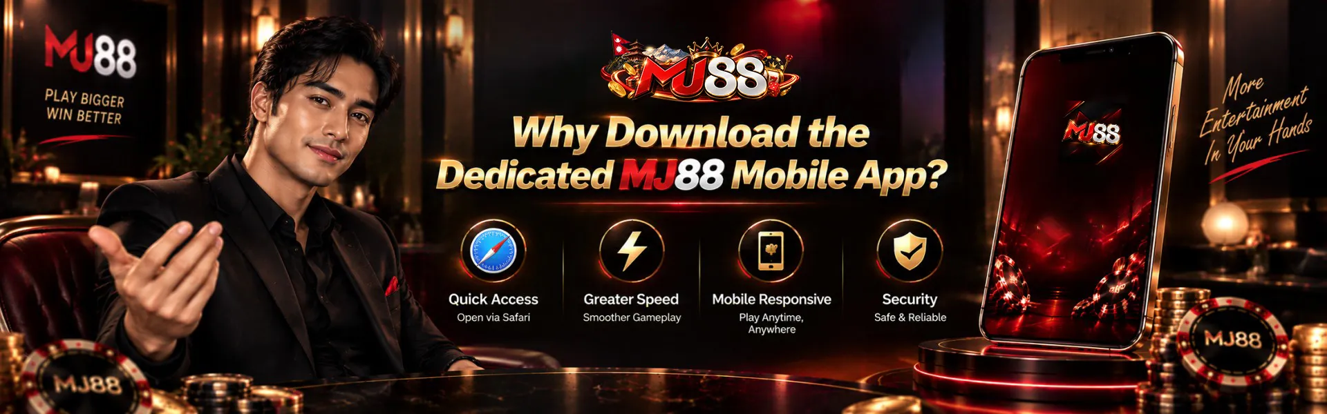 MJ88 को आधिकारिक मोबाइल एप किन डाउनलोड गर्ने